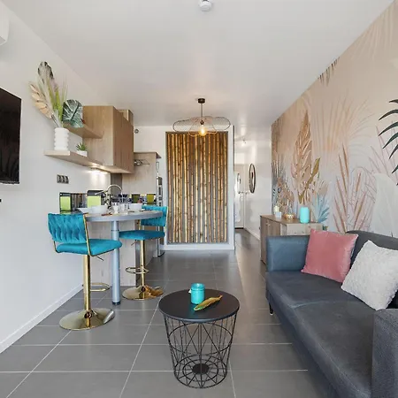 Lejlighed Le Tikanah Port Nature 8 - Rez Jardin - Terrasse - Parking - Village Naturiste *