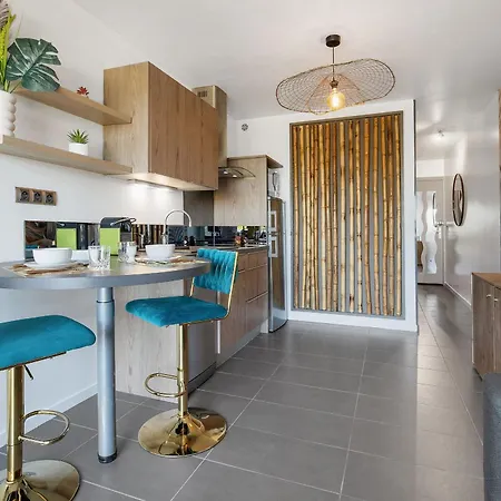 Le Tikanah Port Nature 8 - Rez Jardin - Terrasse - Parking - Village Naturiste Agde