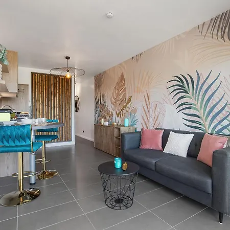 Le Tikanah Port Nature 8 - Rez Jardin - Terrasse - Parking - Village Naturiste * Agde